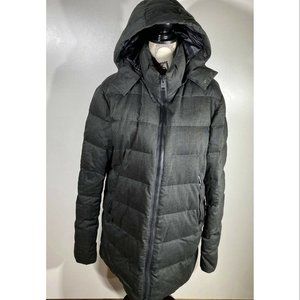 HERNO Hooded Down Jacket Black, Men's Size 54